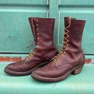 White’s lace up boots